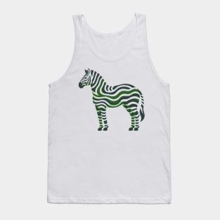 Tilting At Zebras Tank Top